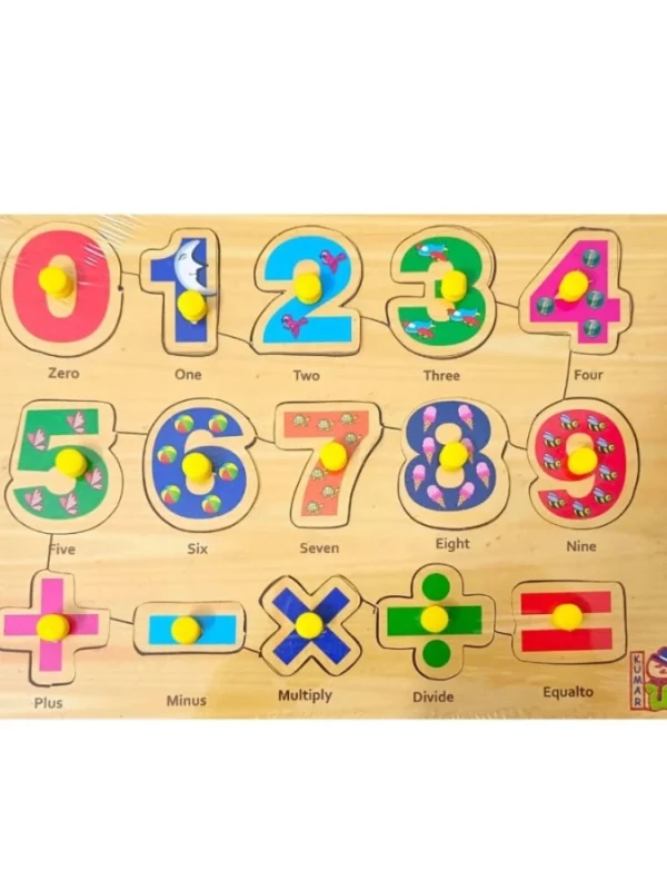 Numbers with symbols | Wood | Educational Toys | 3+ Years