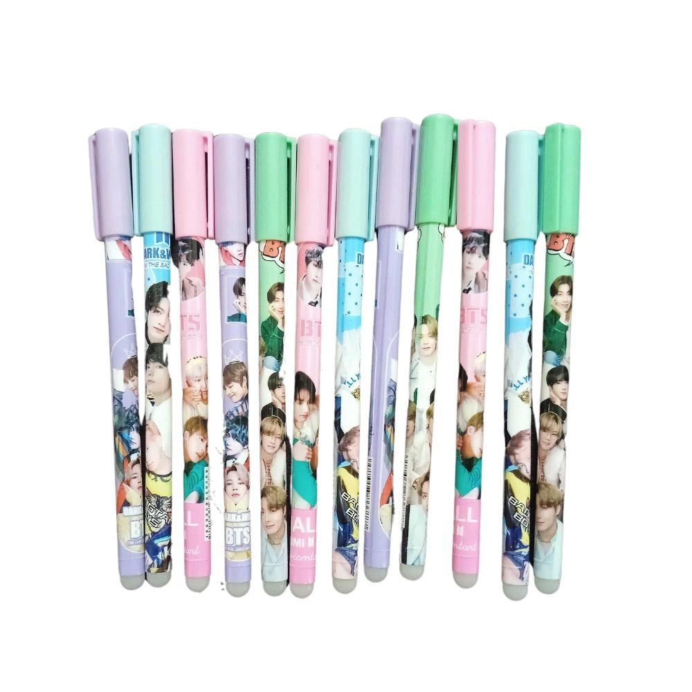 53862878880_d806e55bf1_o_d-1000x1000-1.webp 12_Pcs Set BTS Theme Reusable Pencil | Plastic, Metal | Stationery | 3+ Years - Image 1