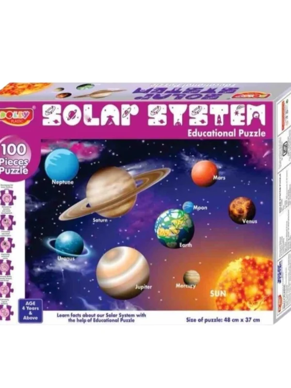 Solar System Puzzle | Cardboard | Educational Toys | 3+ Years