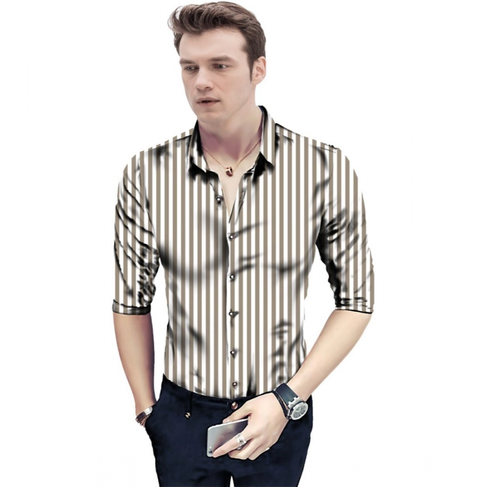 53902213117_b280578c1e_o_d-1000x1000-1.webp Men's Casual Floral Printed Cotton Blend Unstitched Shirt Fabric 1.6 Mtrs (Brown) - Image 1
