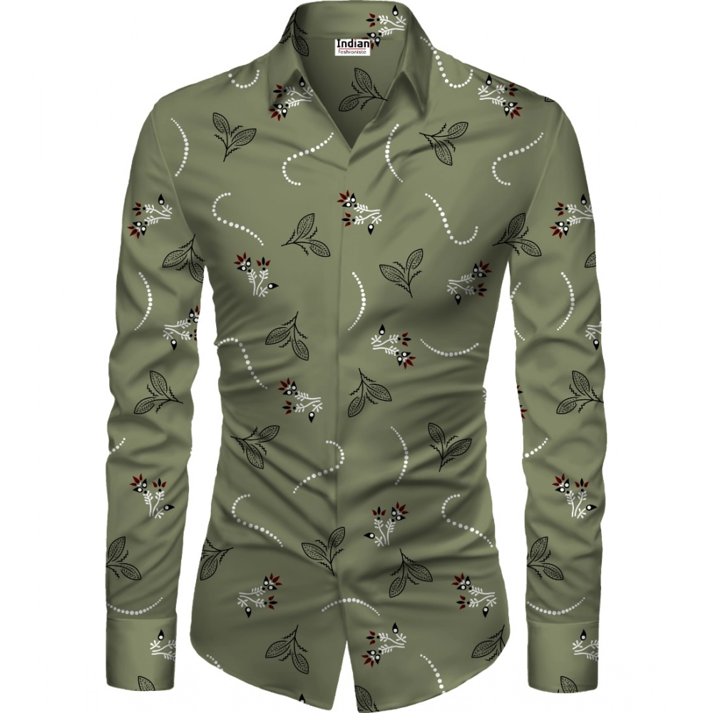 53903115406_54b16d808f_o_d-1000x1000-1.webp Men's Casual Floral Printed Cotton Blend Unstitched Shirt Fabric 1.6 Mtrs (Green) - Image 1
