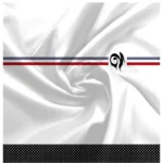 Men's Casual Floral Printed Cotton Blend Unstitched Shirt Fabric 1.6 Mtrs (White) - Image 2
