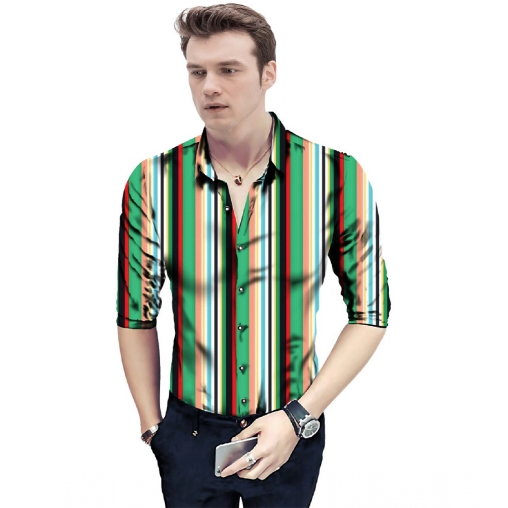 53903552545_0bab133670_o_d-1000x1000-1.webp Men's Casual Floral Printed Cotton Blend Unstitched Shirt Fabric 1.6 Mtrs (Green) - Image 1