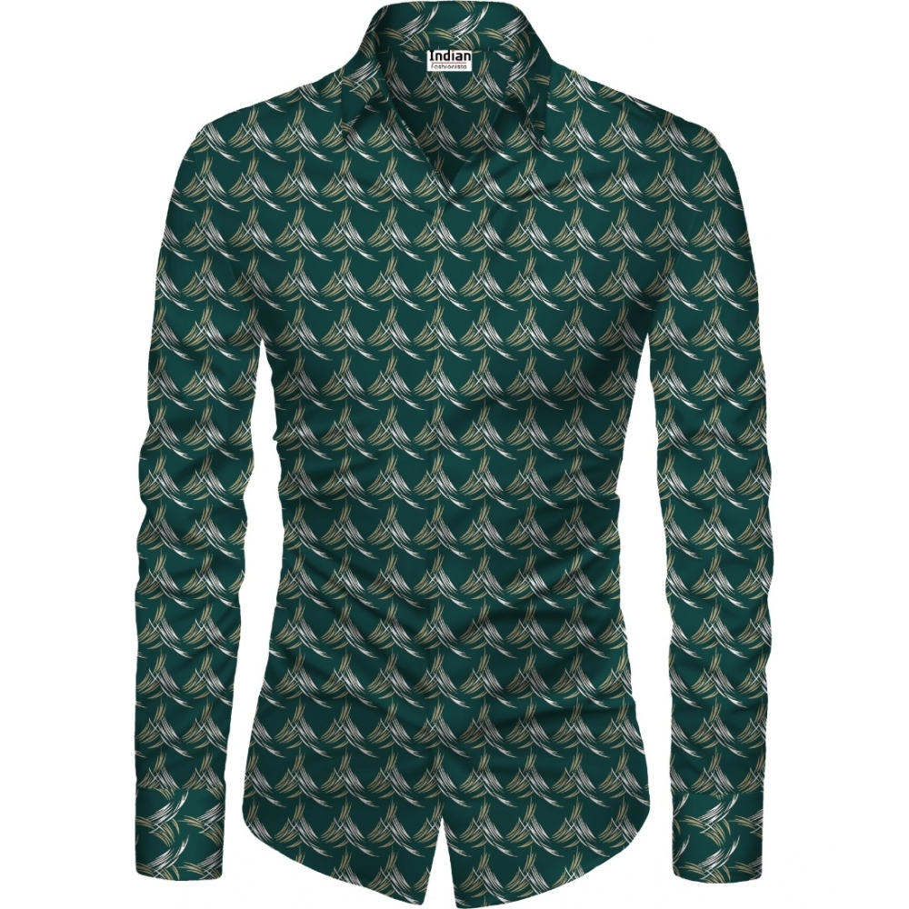 53903552675_45f86880b1_o_d-1000x1000-1.webp Men's Casual Floral Printed Cotton Blend Unstitched Shirt Fabric 1.6 Mtrs (Dark Green) - Image 1