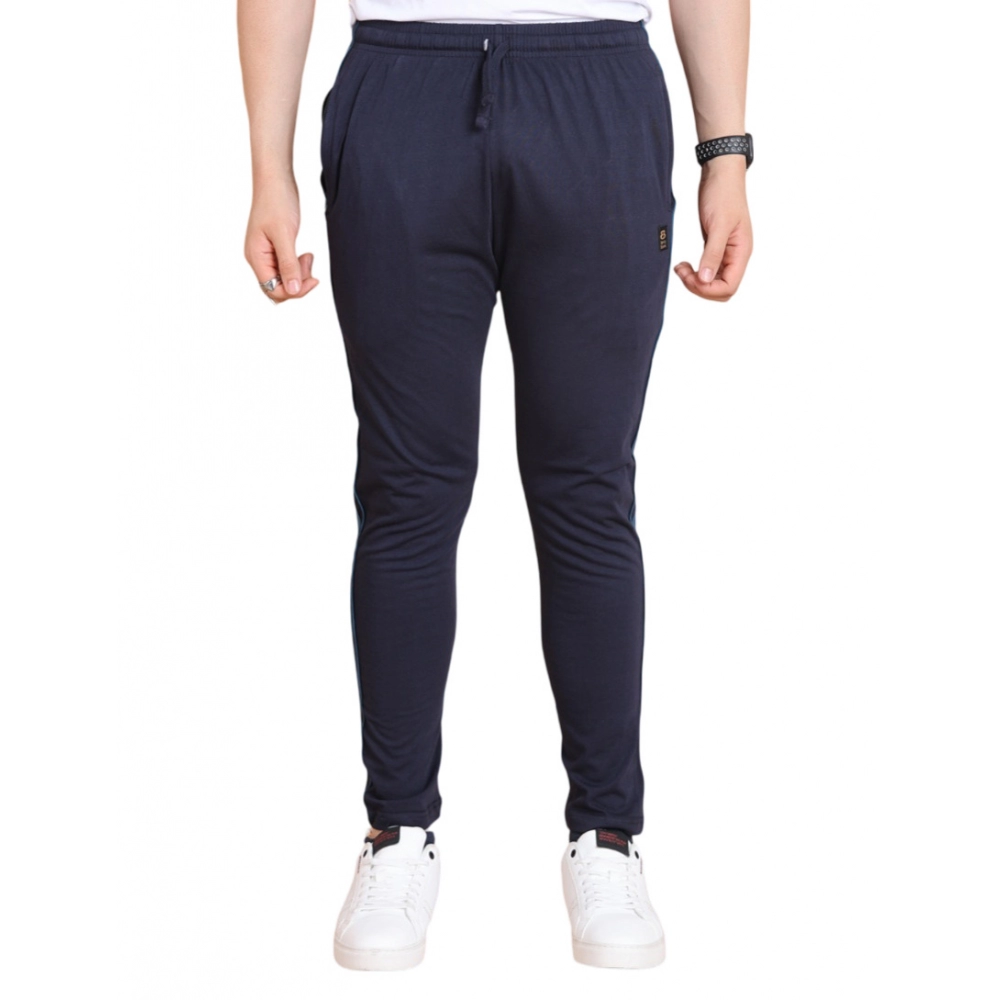 53989844555_bac62319aa_o_d-1000x1000-1.webp Men's Casual Cotton Striped Full Length Track Pant (Navy) - Image 1