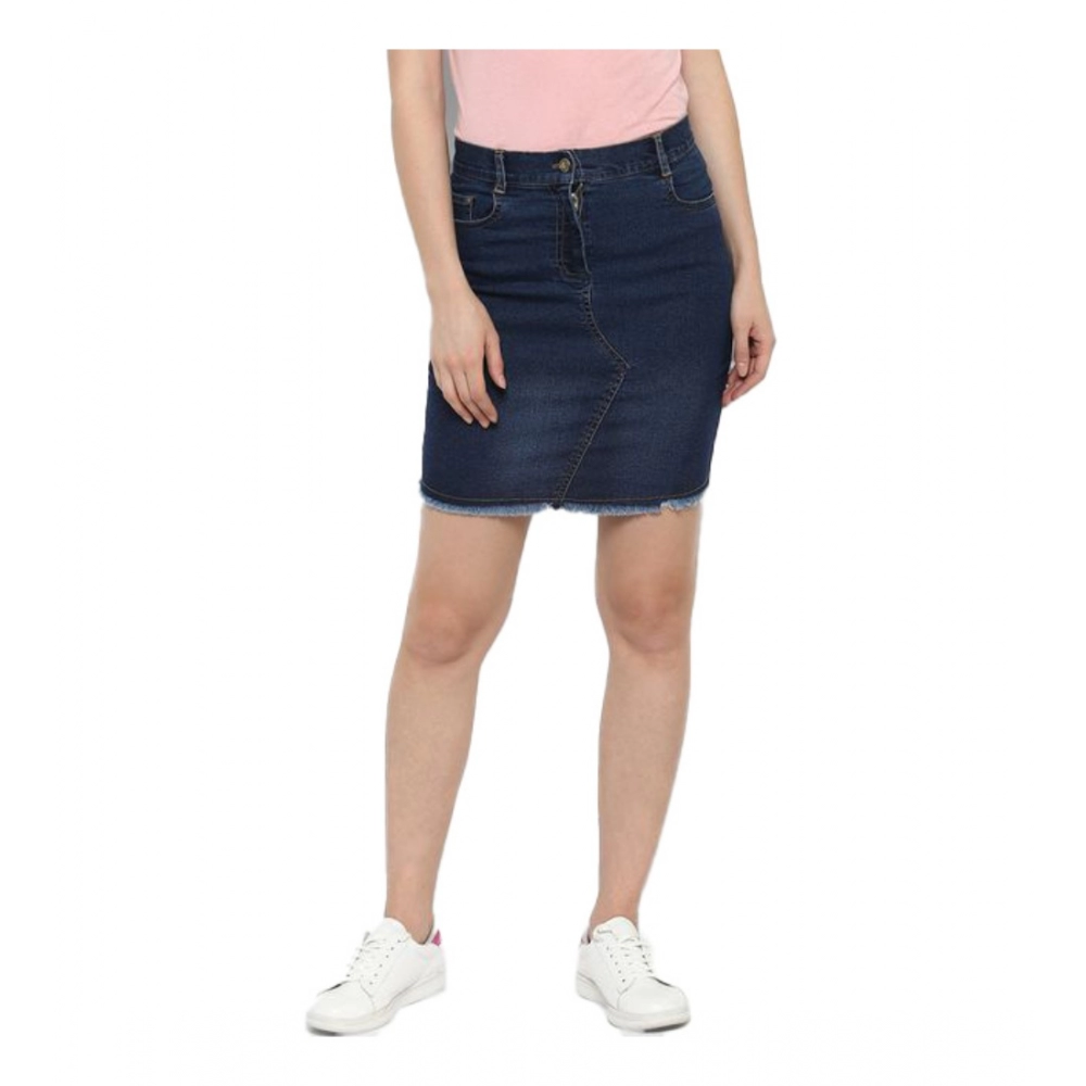 54041513366_ae48eba5c6_o_d-1000x1000-1.webp Women's Denim Stitching Pattern Buttoned Skirt (Blue) - Image 1
