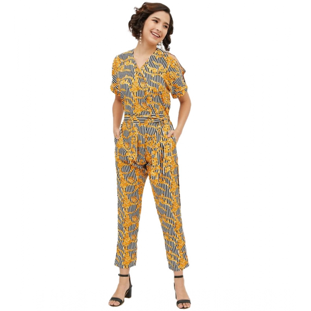 54041513536_9d19fbf985_o_d-1000x1000-1.webp Women's Polyester Printed Half Sleeve Long Jumpsuit (Yellow) - Image 1