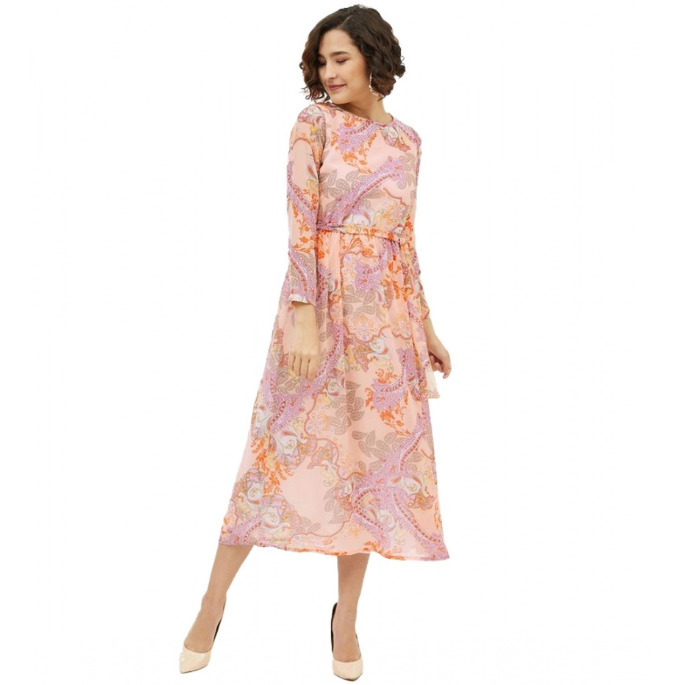 54041513731_634469a6d0_o_d-1000x1000-1.webp Women's Polyester Printed Long Sleeves Calf-length Dress (Multicolor) - Image 1