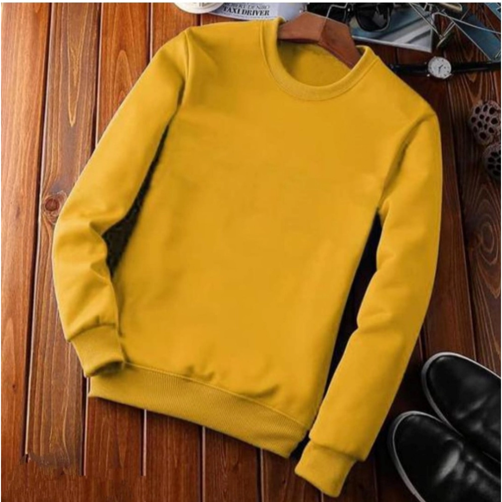 54084972196_8abb25478f_o_d-1000x1000-1.webp Men's Casual Fleece Solid Round Neck Long Sleeves Sweatshirt (Orange) - Image 1