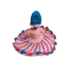 Laddu Gopal Tharad Dress Size: 0 To 6 (Baby Pink) - Image 2