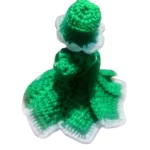 Laddu Gopal Tharad Dress Size: 0 To 6 (Green) - Image 2