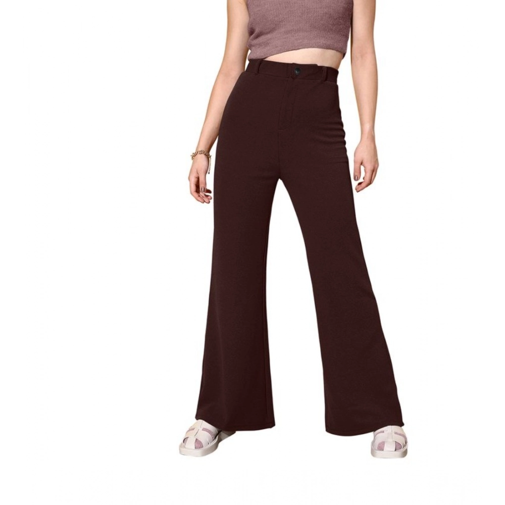 54154526601_cb2bf18fc9_o_d-1000x1000-1.webp Women's Polyester Cow Pattern Pant (Coffee) - Image 1