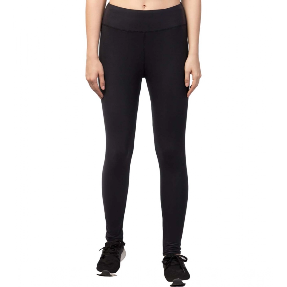 54156152947_fa2b11166d_o_d-1000x1000-1.webp Women's Polyester Solid Ankle Length High-Rise Tights (Black) - Image 1