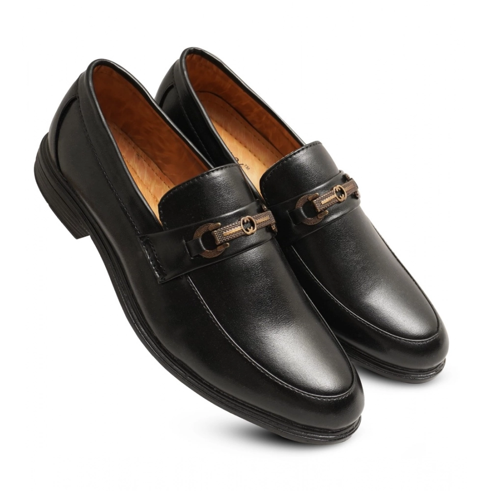 54157044270_0b65285444_o_d-1000x1000-1.webp Men's Casual Faux Leather Solid Slip-on Formal Shoes (Black) - Image 1
