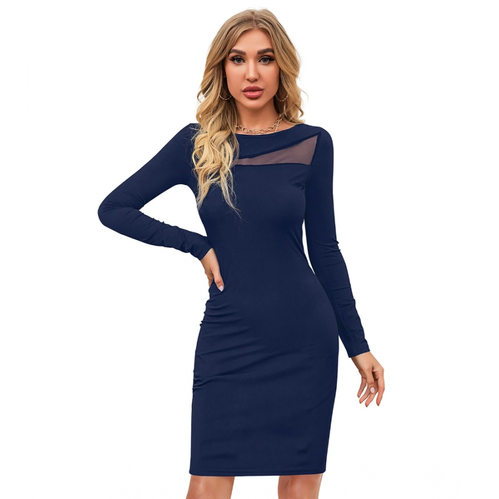 54163423745_e6e9be1d30_o_d-1000x1000-1.webp Women's Knitting stretchable Solid Round Neck Full Sleeve Dress (Blue ) - Image 1