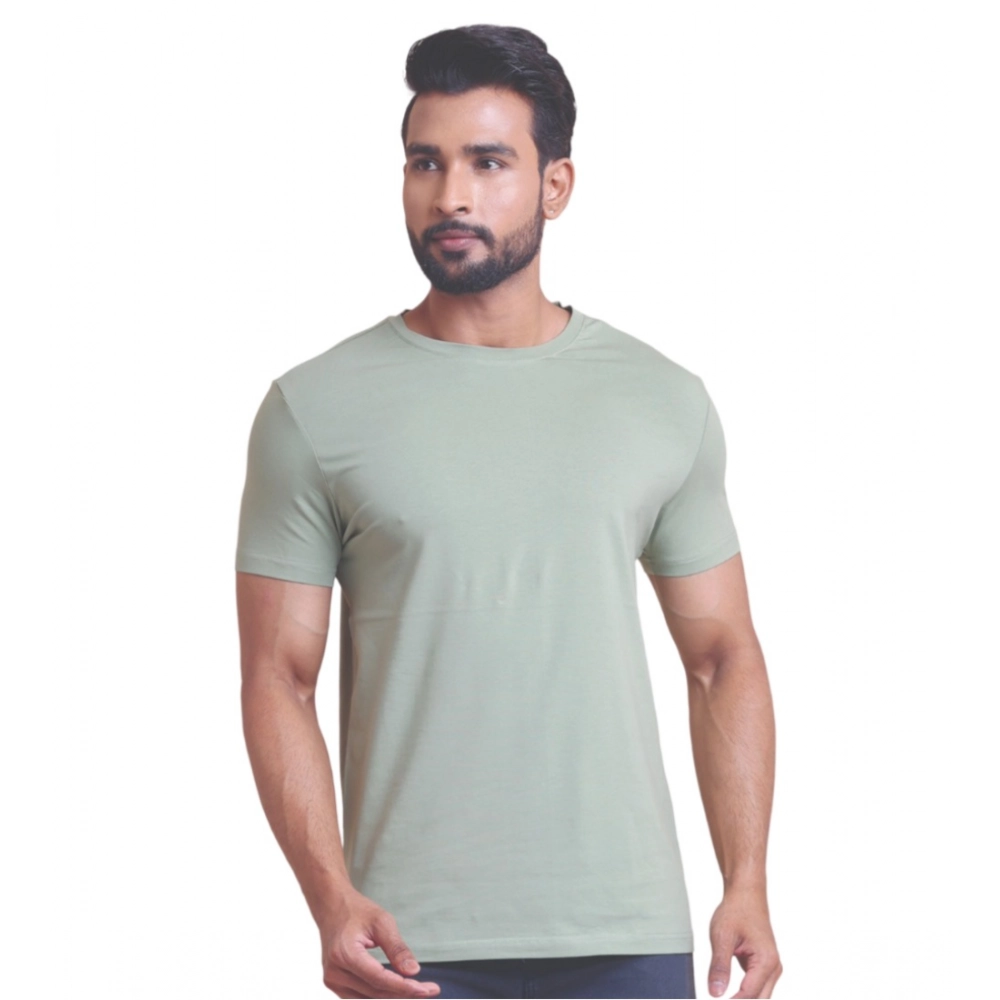 54222058589_8d5a6baee8_o_d-1000x1000-1.webp Men's Casual Cotton Solid Half Sleeve Round Neck T-Shirt (Newsage) - Image 1
