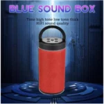 Plastic Rubber Wireless KT125 Bluetooth Speaker (Red) - Image 2