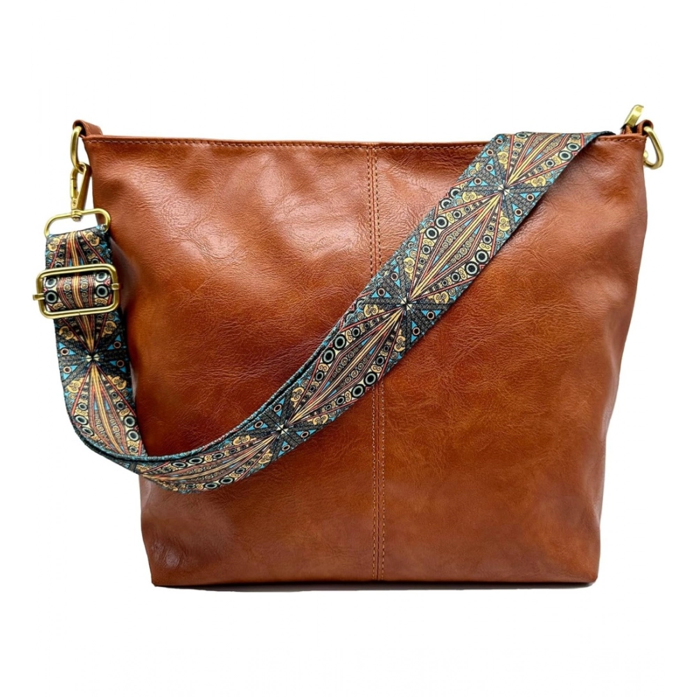 54248698347_63bcf22d24_o_d-1000x1000-1.webp Women's PU Leather Medium Sling bag Zipper Handbag (Brown) - Image 1