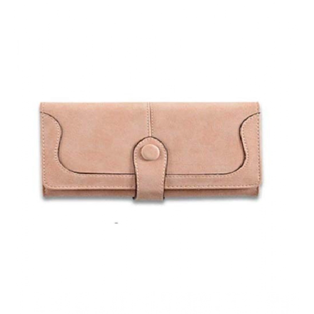 54249596096_4e7bc7d7fc_o_d-1000x1000-1.webp Women's Faux Leather Medium Snap Button Wallet (Khakhi) - Image 1