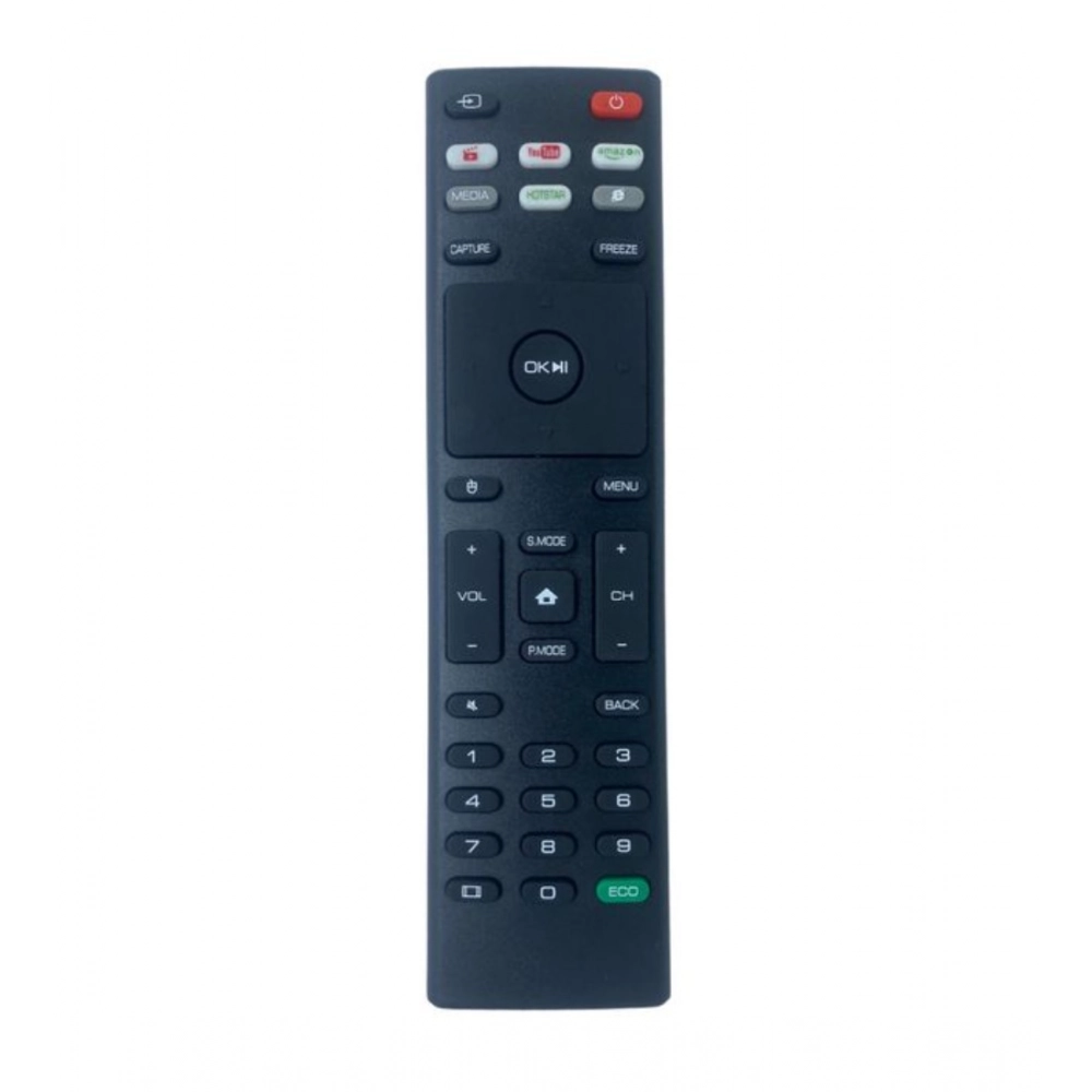 54313721791_925394fafc_o_d-1000x1000-1.webp Smart TV Remote No. 1091 with YouTube - Hotstar Functions- Compatible-Replacement for YC Smart TV LCD-LED Remote Control (Black) - Image 1