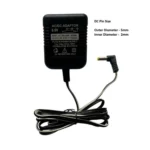 6.5V 500mA DC Power Adapter Power Supply AC Input 200-240 V for Toys- Cordless Phones- FM Radio- Other Electronic - IT Gadgets (Black) - Image 2