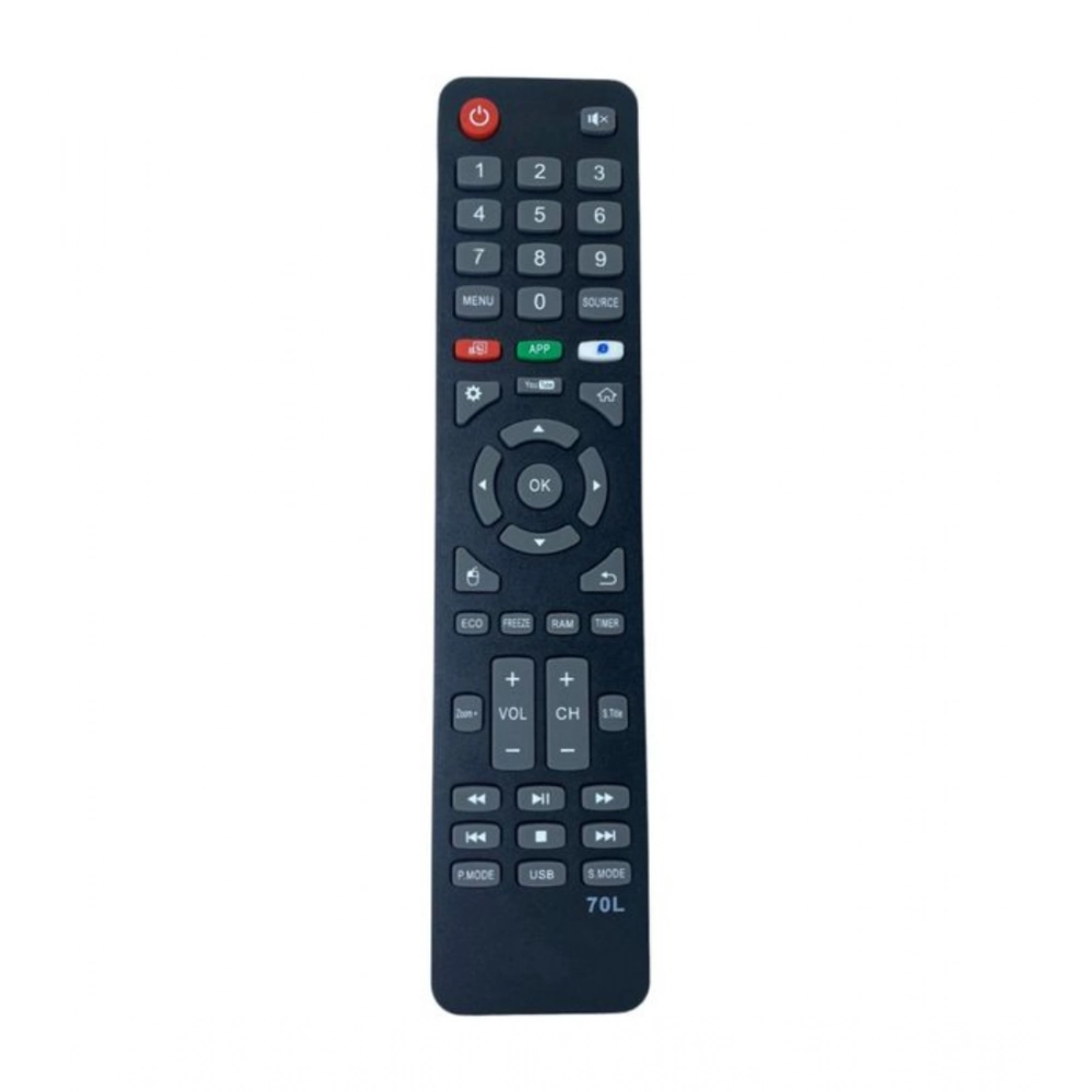 54314145945_b34df78e17_o_d-1000x1000-1.webp Smart TV Remote No. 1092 with YouTube Functions- Compatible-Replacement for Akai Smart TV LCD-LED Remote Control (Black) - Image 1