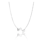 Women's Stainless Steel Imported Stanless Steel Pendent Chain (Silver Plated)