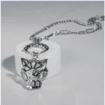 Women's Stainless Steel Imported Gen-z Pendent Chain (Silver Plated) - Image 3