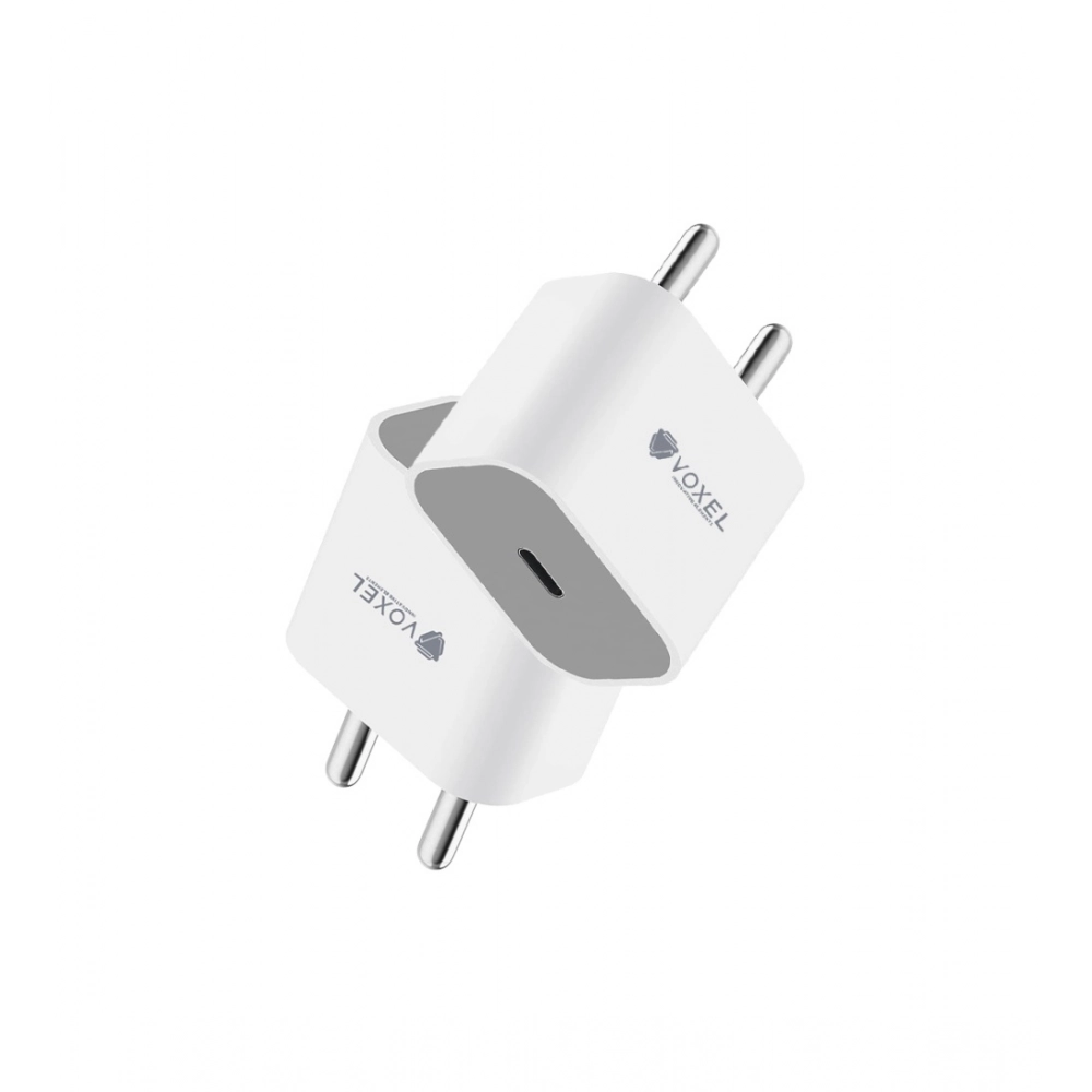 54341932237_000c9e8f90_o_d-1000x1000-1.webp VOXEL 20 Watt ' C ' Port PD Charger AB Plastic (White) - Image 1