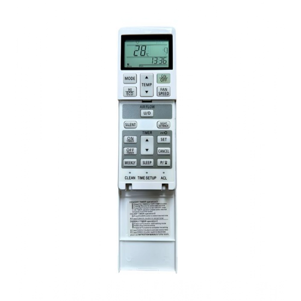 54342910499_ed8ce9daa9_o_d-1000x1000-1.webp AC Remote No.250 Mitsubishi AC Remote Control, White (White) - Image 1