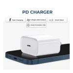 VOXEL 20 Watt ' C ' Port PD Charger AB Plastic (White) - Image 2