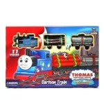 Plastic Thomas Express Train 11Pcs Toy Set With Tracks (Multicolor) - Image 2