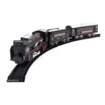 Plastic Amazing Musical Classic Toy Train 13Pcs Toy Set (Multicolor)