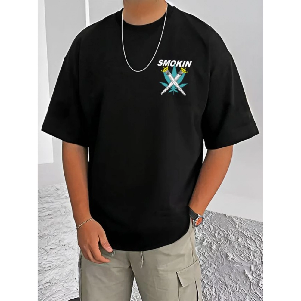 54519925932_8497fe903b_o_d-1000x1000-1.webp Men's Casual Cotton Blend Printed Round Neck Half Sleeve T-Shirt (Black) - Image 1