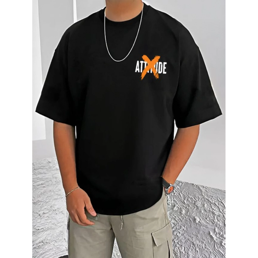 54521144760_038a5b20e8_o_d-1000x1000-1.webp Men's Casual Cotton Blend Printed Round Neck Half Sleeve T-Shirt (Black) - Image 1