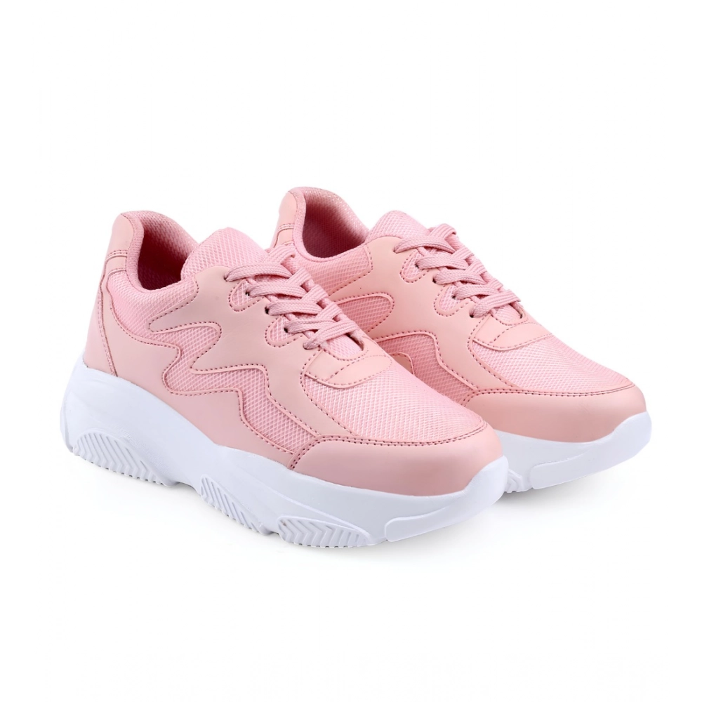 54576838784_e686326750_o-1000x1000-1.webp Women's Casual Mesh Printed Lace-Ups Shoes (Pink) - Image 1
