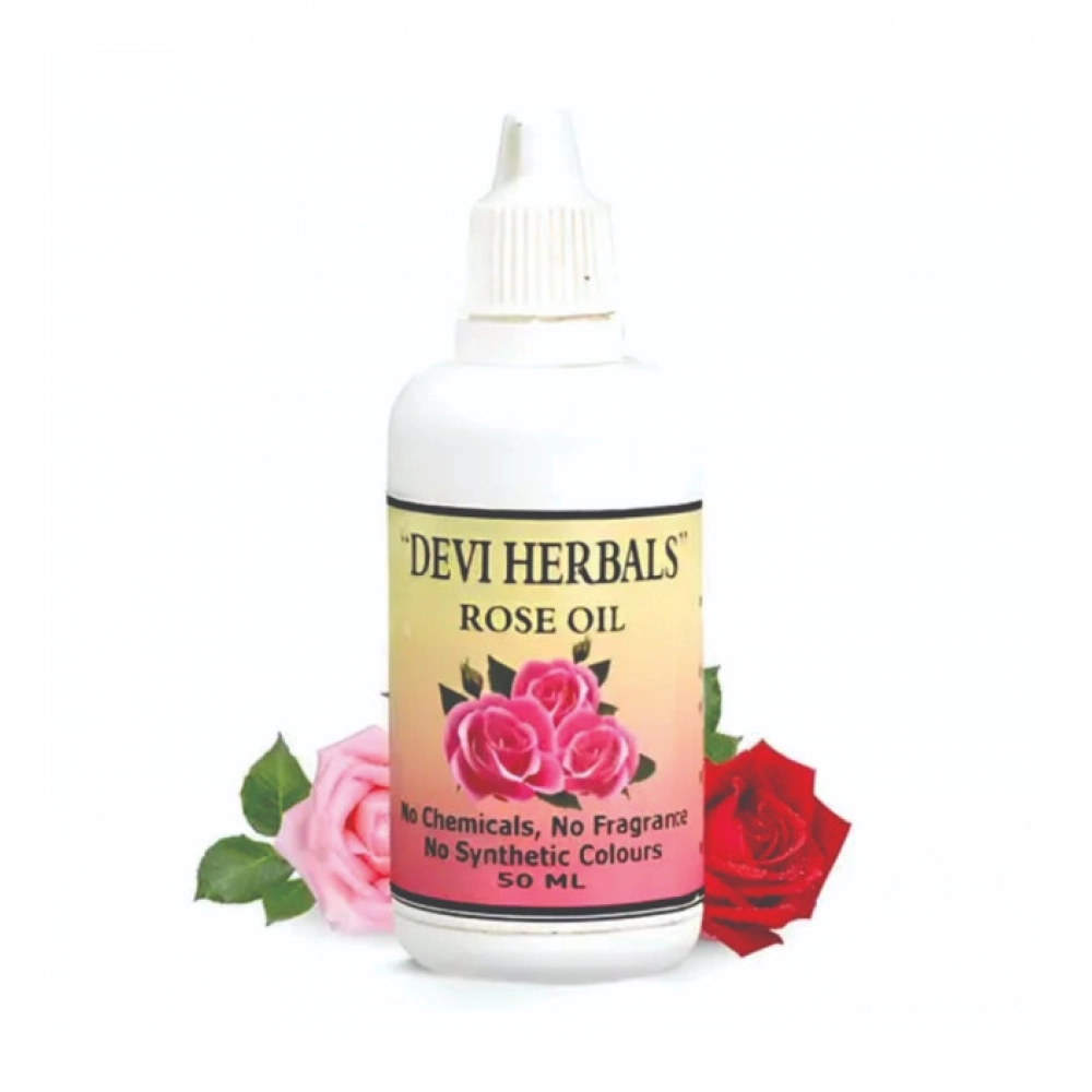 64031-1-1000x1000-1.webp Devi herbal Rose 50ML Oil Natural Pure Herbal Oil - Image 1