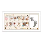 Acrylic Footprint Hand Printbaby Photo Frame Ink Pad Photo Frame (Multicolor) - Image 3