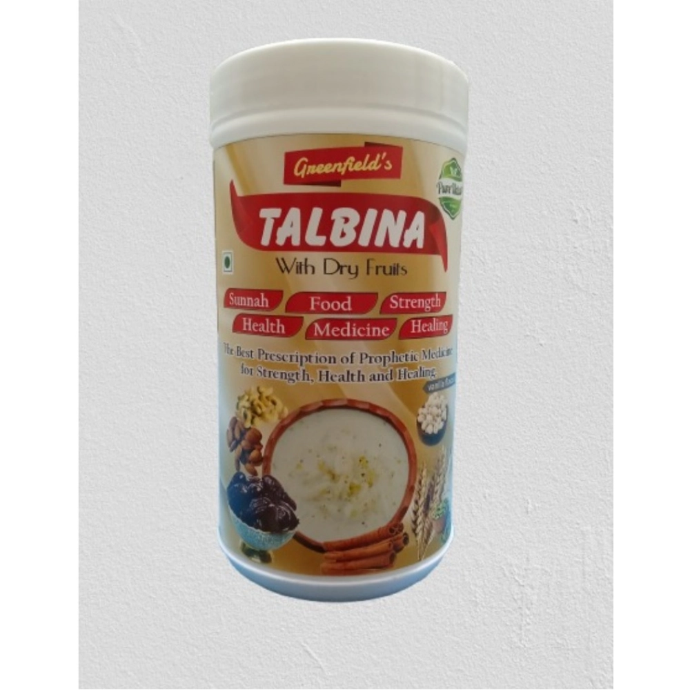 64301-1-1000x1000-1.webp Greenfield'S Talbina Roasted Barley With Powdered Dry Fruit (250GM) - Image 1