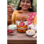 Pack of_3 300GM LT Garlic Pickle Traditional Digestive Side Dish (Red) - Image 2