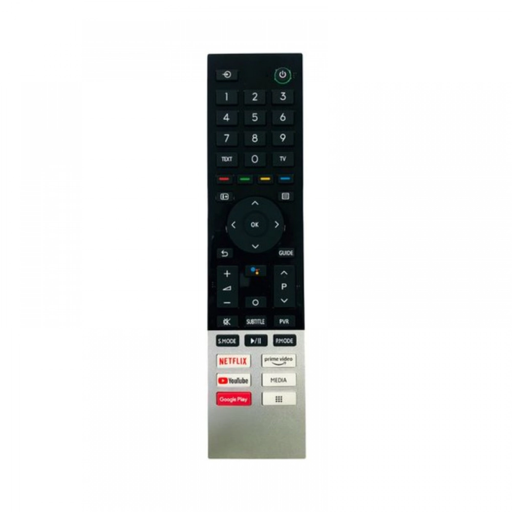 BSB63-REUYYYP1231-Main-1000x1000-1.webp Remote No. 1231 (with Voice) with Netflix, YouTube, Prime Video Function, Compatible for Toshiba Smart TV LCD/LED Remote Control (Exactly Same Remote Will Only Work) - Image 1