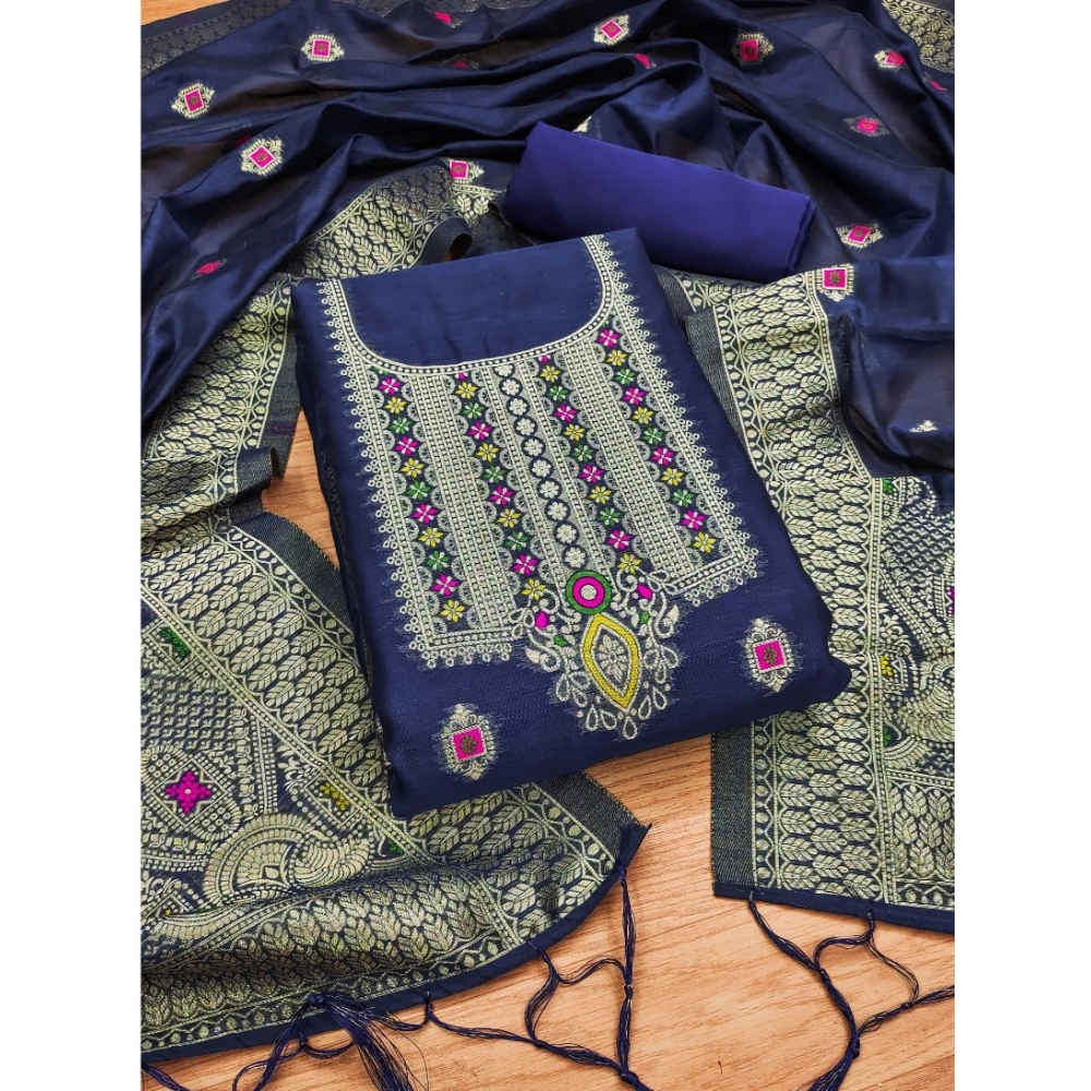 PID-62654-Generic-Womens-Banarasi-Silk-Printed-Unstitched-Salwar-Suit-Material-With-Dupatta-Navy-Blu-1000x1000-1.webp Women's Banarasi Silk Printed Unstitched Salwar Suit Material With Dupatta (Navy Blue, 3Mtrs) - Image 1