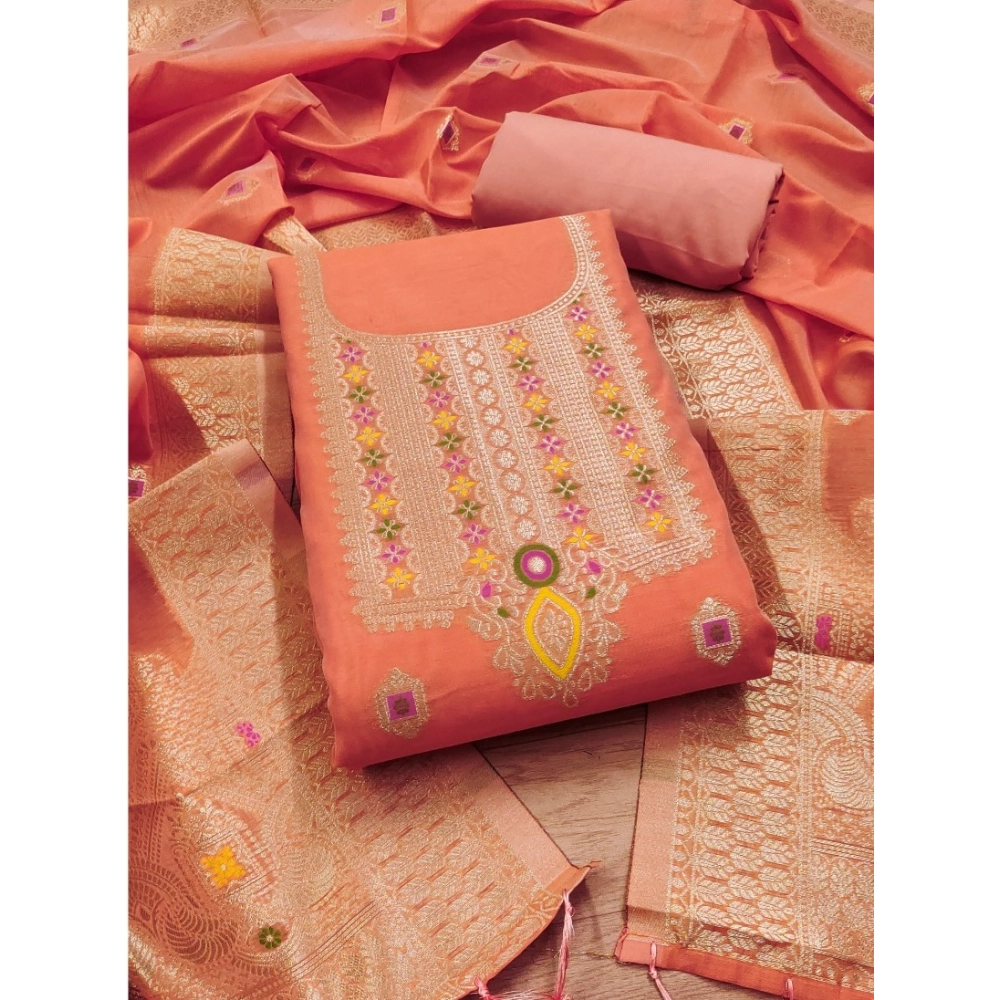 PID-62655-Generic-Womens-Banarasi-Silk-Printed-Unstitched-Salwar-Suit-Material-With-Dupatta-Peach-3-1000x1000-1.webp Women's Banarasi Silk Printed Unstitched Salwar Suit Material With Dupatta (Peach, 3Mtrs) - Image 1