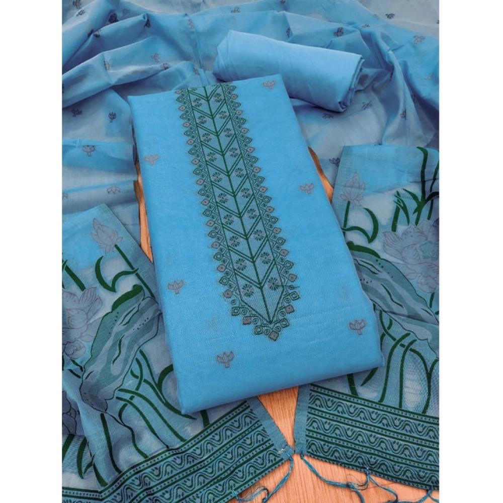 PID-62700-Generic-Womens-Banarasi-Silk-Printed-Unstitched-Salwar-Suit-Material-With-Dupatta-Sky-Blue-1000x1000-1.webp Women's Banarasi Silk Printed Unstitched Salwar Suit Material With Dupatta (SkyBlue, 3Mtrs) - Image 1