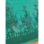 Women's Banarasi Silk Printed Unstitched Salwar Suit Material With Dupatta (sea Green, 3Mtrs) - Image 2