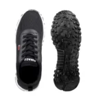 Men's Casual Mesh Lace-ups Casual Shoes (Black) - Image 3