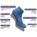 3_Pair Set Unisex Casual Cotton Printed Low Cut Socks (Multicolor) - Image 4