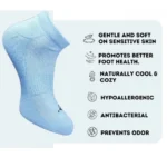 3_Pair Set Unisex Casual Cotton Printed Low Cut Socks (Multicolor) - Image 3