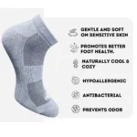 3_Pair Set Unisex Casual Cotton Printed Low Cut Socks (Multicolor) - Image 3