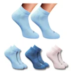 3_Pair Set Unisex Casual Cotton Printed Low Cut Socks (Multicolor)